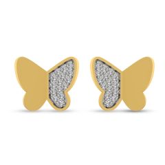 Sparkling Wings with 0.1 CTS diamond