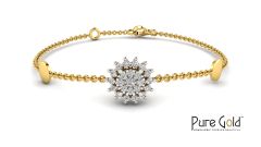 Sunburst Diamond Bracelet - PGBRG26531