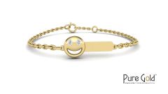 Smiley Sunshine Bracelet (18k and 0.02CTS)