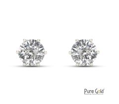 Handmade Sparkle Earring (1.4 CTS, 18 Karat) - PGER0G28284