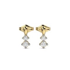 Sparkling Streams Earrings with 0.14 CT and 18K gold - PGERG32510