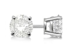 Solitaire 1 Carat Earrings - PGERG23281