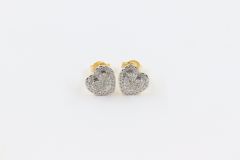 Pure Sparkle Heart Diamond Earrings CPP - PGERG24608