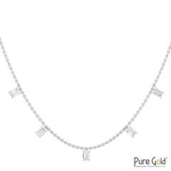 Handmade Fantasy Ensemble Necklace (18k and 2.55CTS)