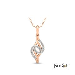 Pure Sparkle Dancing Diamonds Pendant (18k and 0.10 CTS)