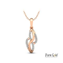 Shimmering Symphony Pendant (18k and 0.08CTS)