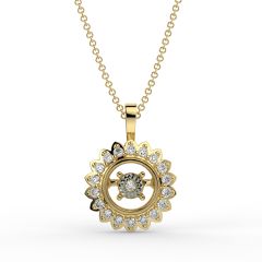 Quarter Carat Miracle Illusion Diamond Pendant