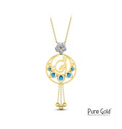 Luciana Mother's Day MOP Necklace 18 Karat - PGNL0G35440