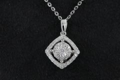 Illusion Diamond Pendant - PGPNG26143