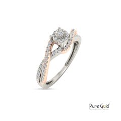18K Always and Forever Ring with 0.18 CTS