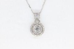 Miracle Illusion Diamond Pendant - PGSLG26178