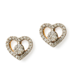 Pure Sparkle Heart Set Earrings CPP - PGERG28344