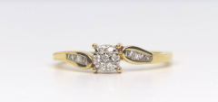 Miracle Bagguette Dazzle Ring - PGRNG29942