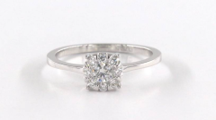 Illusion 1.5 Carat Look Ring - PGRNG26230